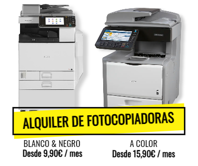 Alquiler de fotocopiadoras en Sevilla
