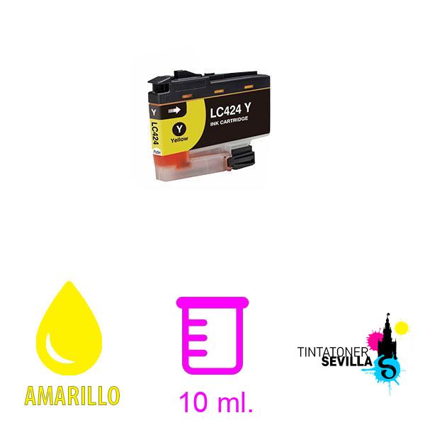 Cartucho Compatible Brother LC-424 Amarillo