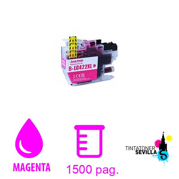 Cartucho Compatible Brother LC-422XL Magenta
