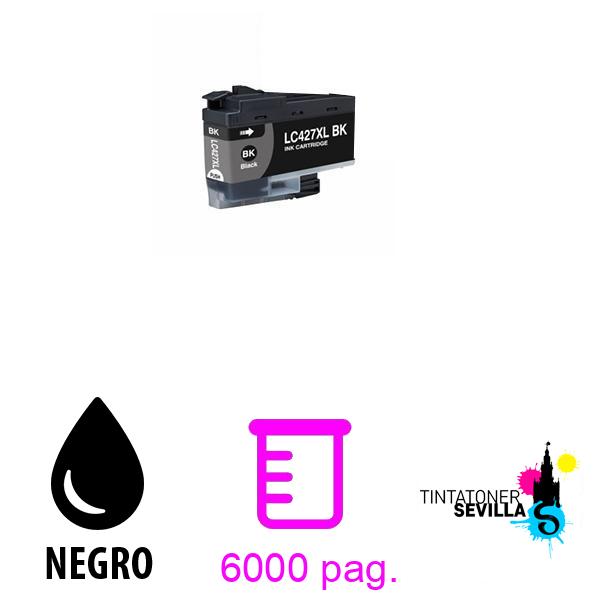 Cartucho Compatible Brother LC427XL Negro