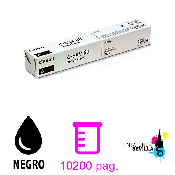 Imagen del producto Tóner Original Canon C-EXV60 Negro 4311C001