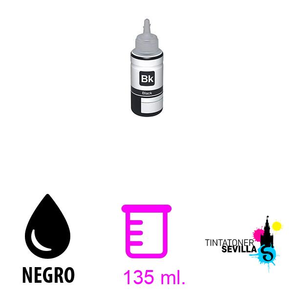Compatible botella GI40/GI41/GI43/GI46/GI490/GI50/GI51/GI53/GI55/GI56/GI590Negro CI-S1BK-135