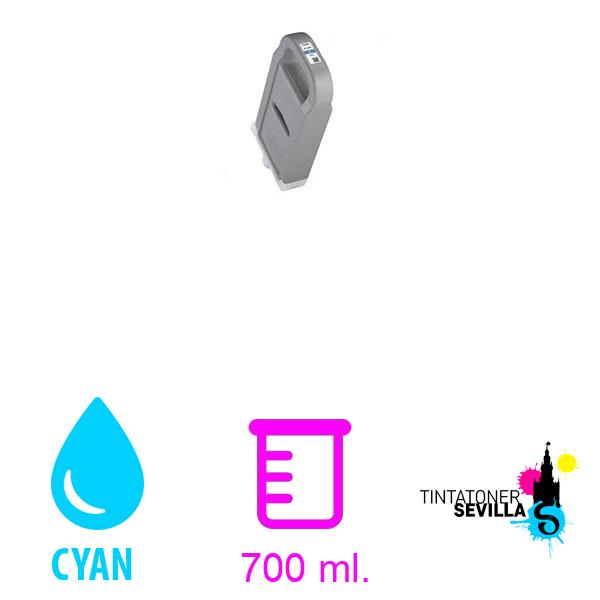 Compatible Cartucho Canon PFI-1700 Cyan