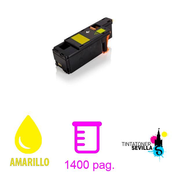 Tóner Compatible Dell E525 W Amarillo 593-BBLV / MWR7R / 3581G