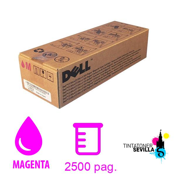 Imagen del producto Original Tóner Dell 2130/2135cn Magenta