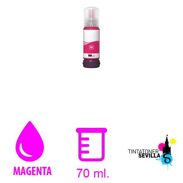 Compatible botella Epson 102/103/104/107/T6641/T6731 Magenta C13T03R140