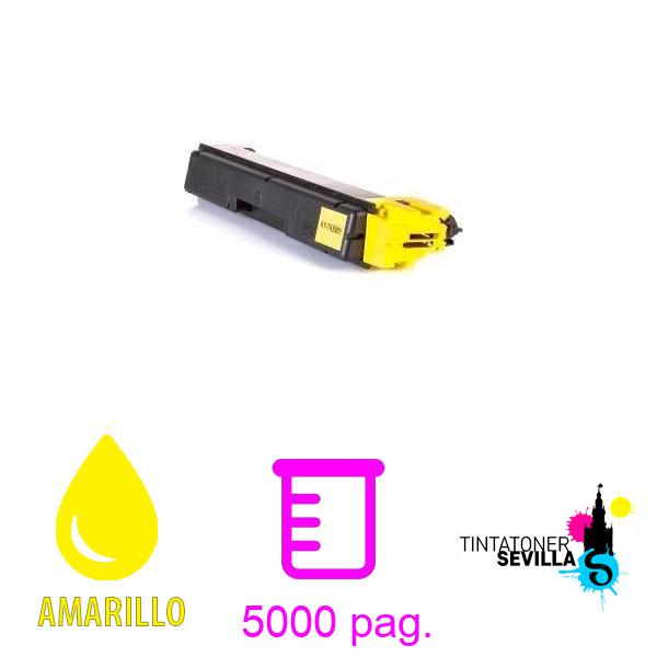 Tóner Compatible Kyocera TK590 Amarillo 1T02KVANL0 / TK-590