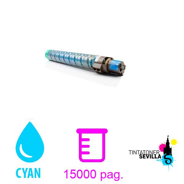 Tóner Compatible Ricoh Aficio SP-C811 / SP-C810 Cyan 884204