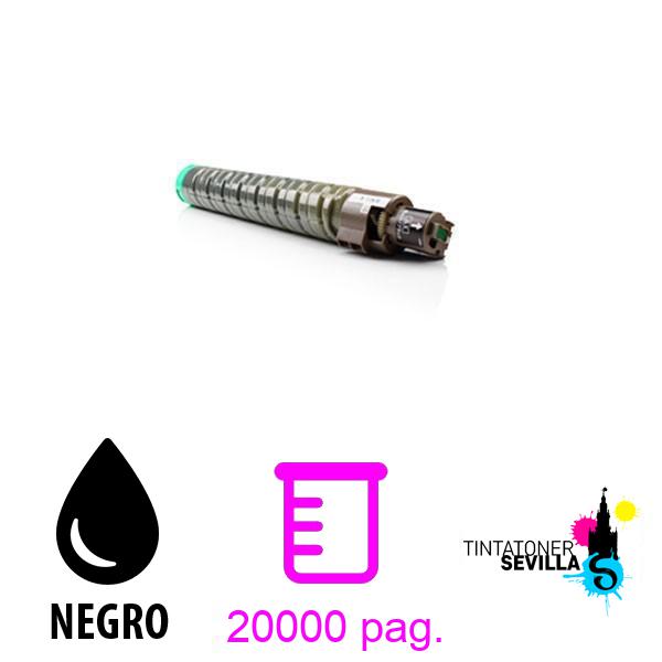 Tóner Compatible Ricoh Aficio SP-C811 / SP-C810 Negro 884201