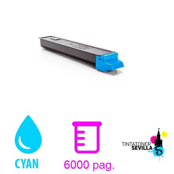 Tóner Compatible Kyocera TK895 Cyan 1T02K0CNL0 TK-895
