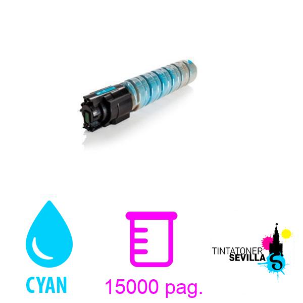 Tóner Compatible Ricoh Aficio SP-C430 / SP-C431 / SP-C440 / SP-C441 Cyan 821077 / 821097