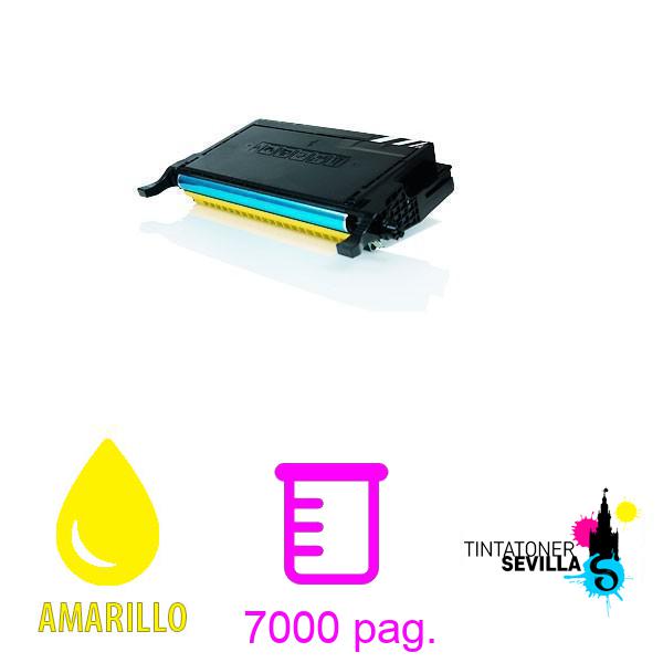 Tóner Compatible Samsung CLP770 / CLP775 Amarillo CLT-Y6092S
