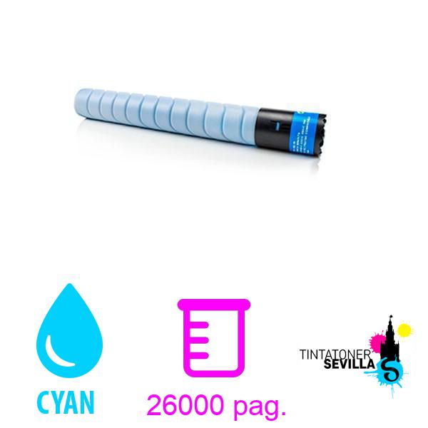 Imagen del producto Tóner Compatible Konica Minolta Bizhub C220 / C280 Cyan A11G451 / TN216C / TN216