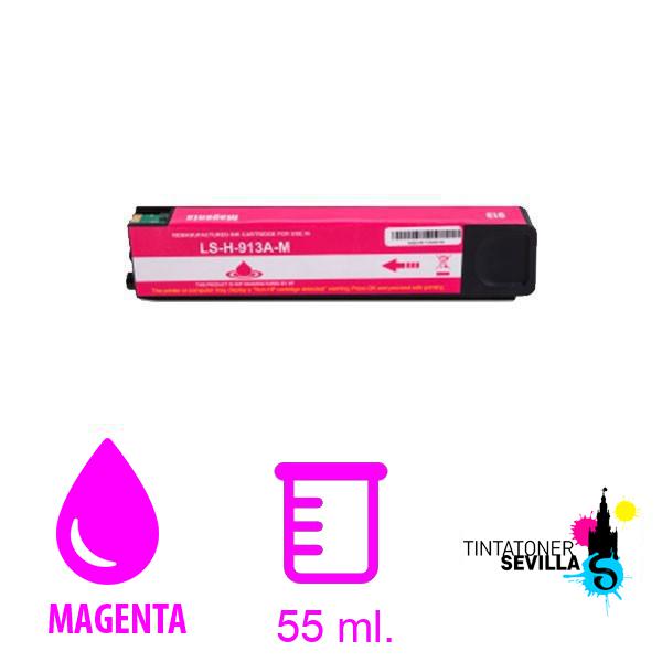 Cartucho Compatible HP 913A V.9 Magenta F6T78AE
