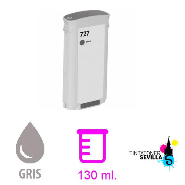 Compatible Cartucho hp 727 gris
