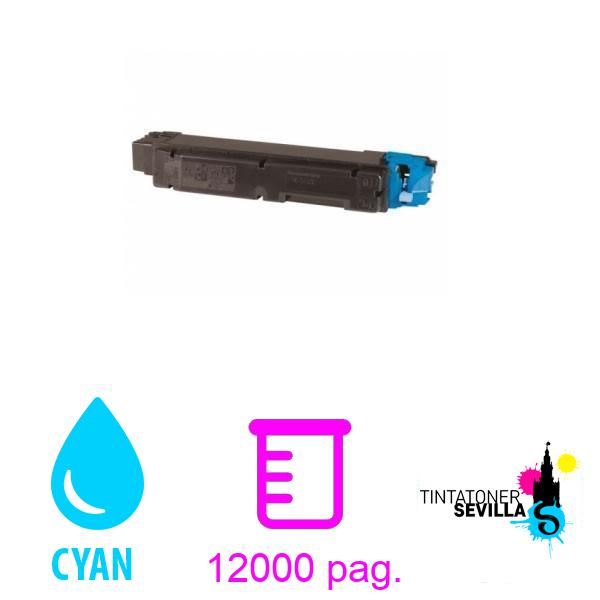 Tóner Compatible Kyocera TK5160 Cyan 1T02NTCNL0TK-5160 para Ecosys P7040cdn
