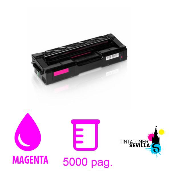 Imagen del producto Tóner Compatible Ricoh Aficio SP-C340 / SP-C341 Magenta 407901 SPC340 / SPC341