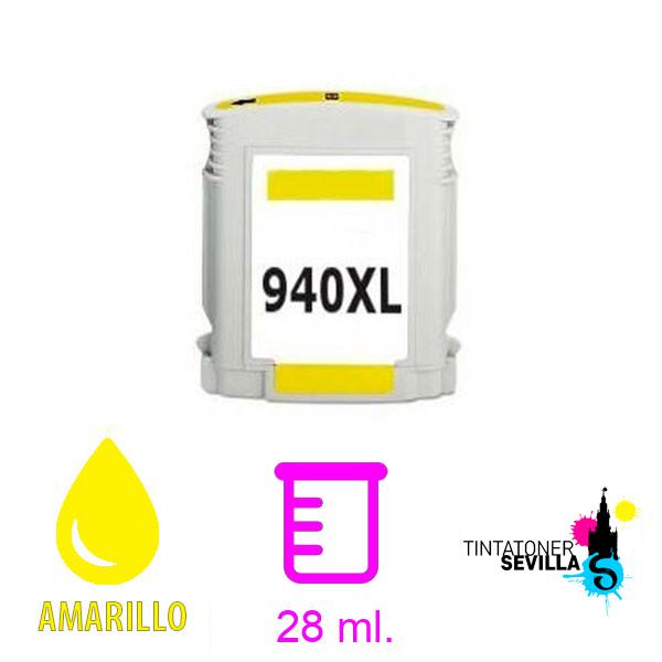 Cartucho Compatible HP 940XL Amarillo C4909AE