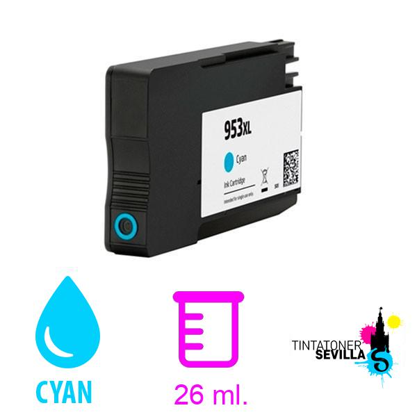 Cartucho Compatible HP 953XL Cyan