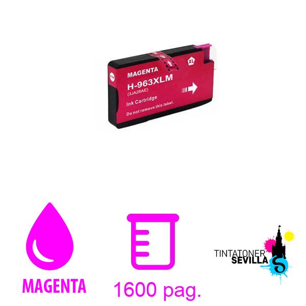 Cartucho Compatible HP 963XL Magenta 3JA28AE / 3JA24AE