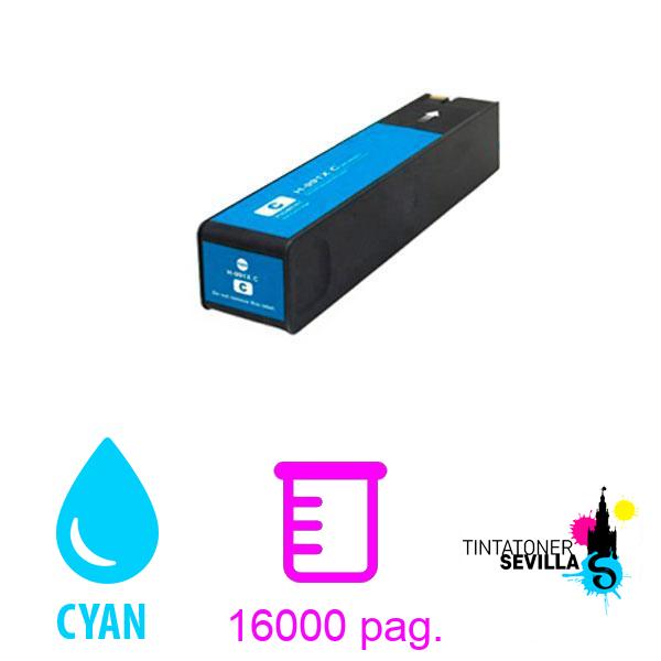 Cartucho Compatible HP 991X / 991A Cyan M0J90AE / M0J74AE