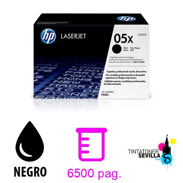 Tóner Original HP CE505XC Negro caja defectuosa