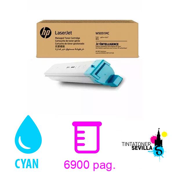 Tóner Original HP W9091MC Cyan