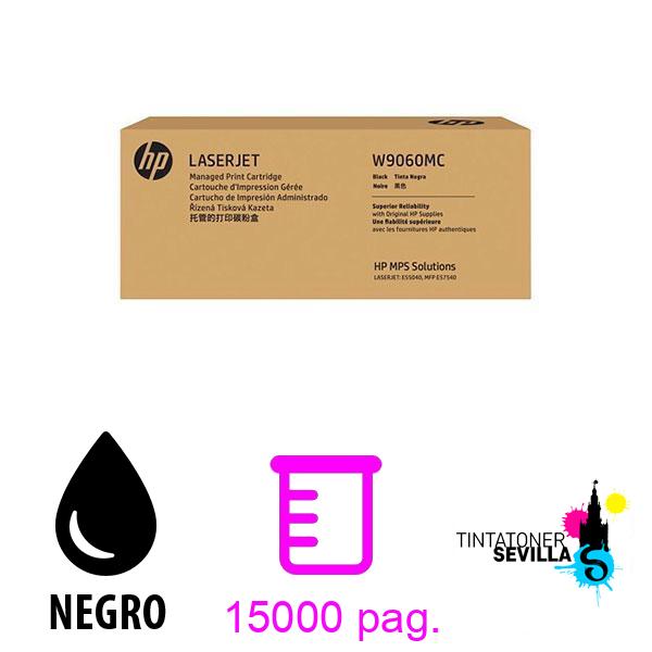 Tóner Original HP W9060MC Negro