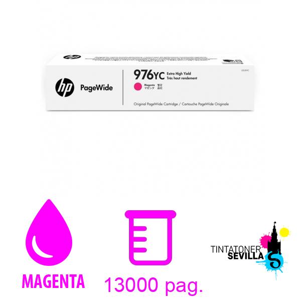 Original Cartucho HP 976 YC Magenta