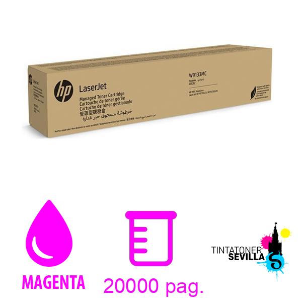 Original Tóner HP W9133MC Magenta