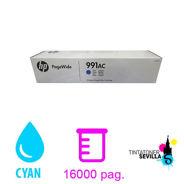 Original Cartucho HP 991AC Cyan