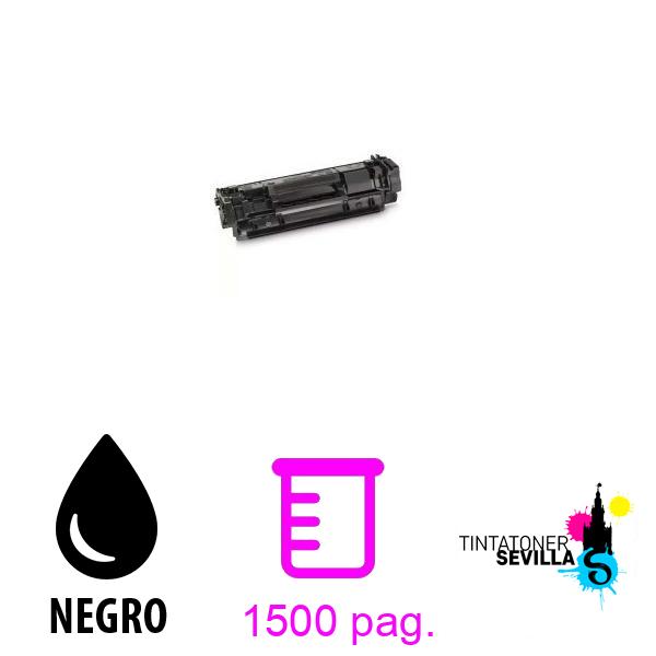 Compatible Tóner HP W1390A Negro NO usar en impresoras terminan en E