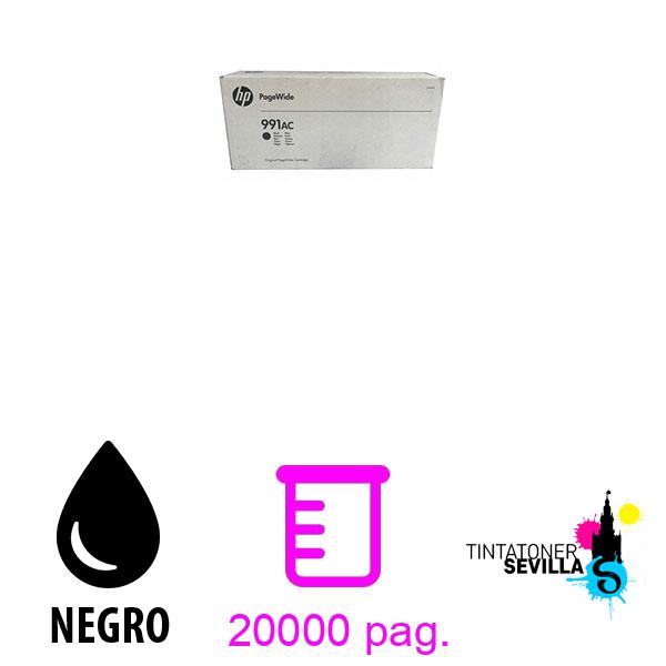 Original Cartucho HP 991AC Negro