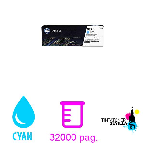 Original Tóner HP CF301AC Cyan (HP 827A)