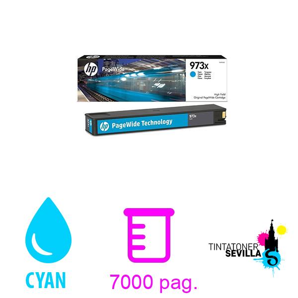 Original Cartucho HP 973XL Cyan F6T81AE