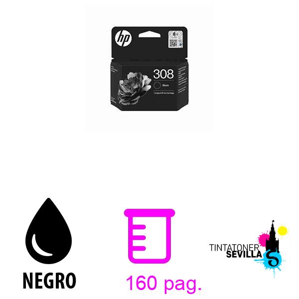 Original Cartucho hp 308 Negro 7FP21UE