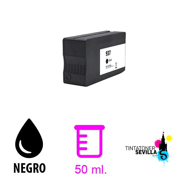 Compatible Cartucho HP 937E XL Negro 4S6W9NE