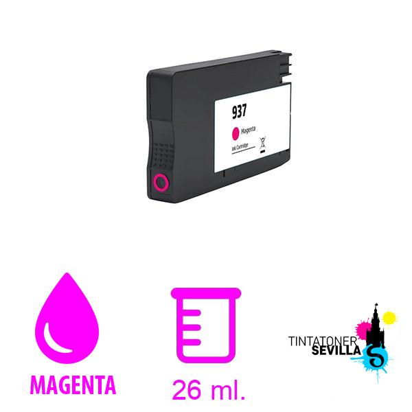 Compatible Cartucho HP 937E XL Magenta 4S6W7NE
