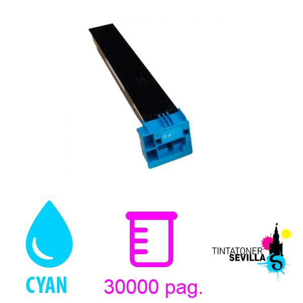 Imagen del producto Tóner Compatible Konica Minolta Bizhub C452 / C552 / C652 Cyan A0TM450 / TN-613C / TN613