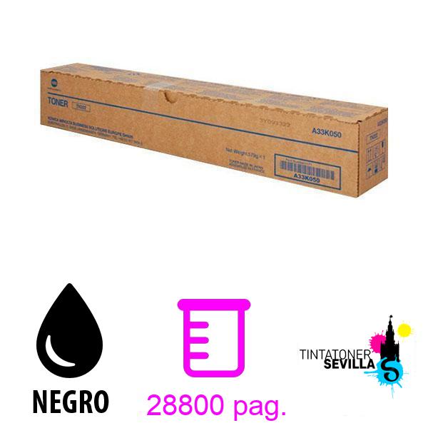 Tóner Original Konica Minolta TN322 Negro - A33K050