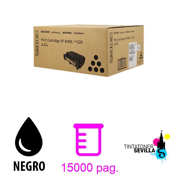 Tóner Original Ricoh Aficio SP4100 / SP4110 / SP4210 / SP4310 Negro 407008 / 402810 / 403180 / 407649 / Type 220