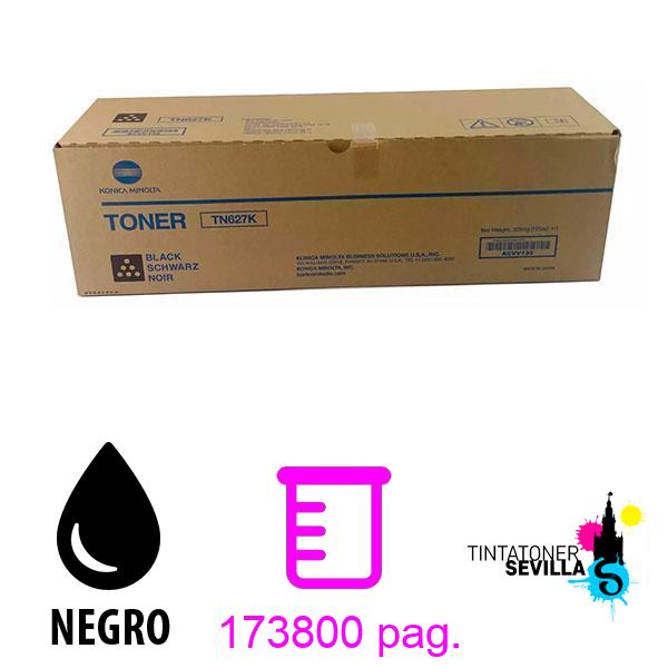Tóner Original Konica Minolta TN627 Negro (ACVV130)