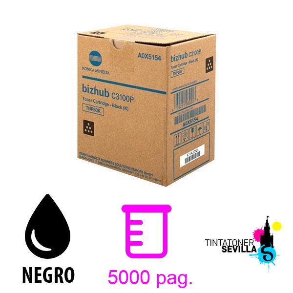 Imagen del producto Tóner Original Konica Minolta TNP50 Negro A0X5154