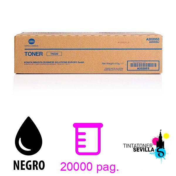 Imagen del producto Tóner Original Konica Minolta TN-320 Negro A202053