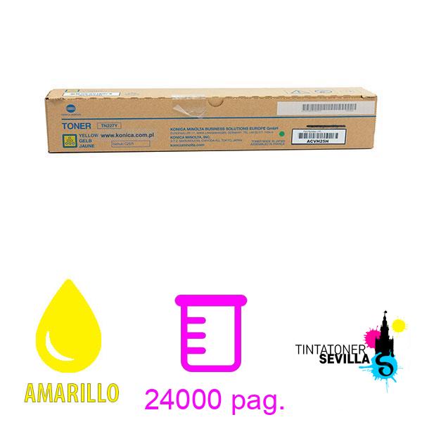 Tóner Original Konica Minolta TN227 Amarillo ACVH250