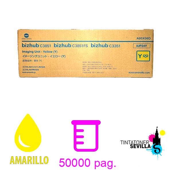 Tambor Original Konica Minolta IUP-24 Amarillo A95X06D
