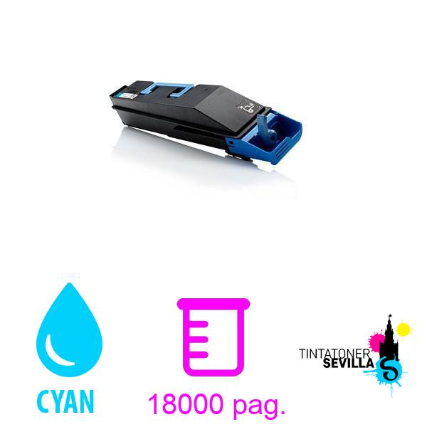 Imagen del producto Tóner Compatible Kyocera TK855 Cyan 1T02H7CEU0 TK-855