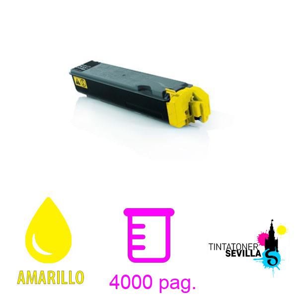 Tóner Compatible Kyocera TK520 Amarillo 1T02HJAEU0 TK-520