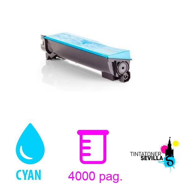 Tóner Compatible Kyocera TK540 Cyan 1T02HLCEU0 TK-540