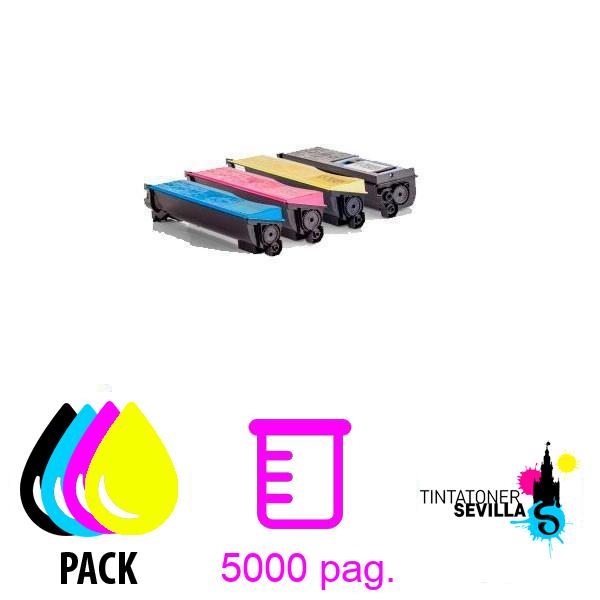 Tóner Compatible Pack x4 Kyocera TK540